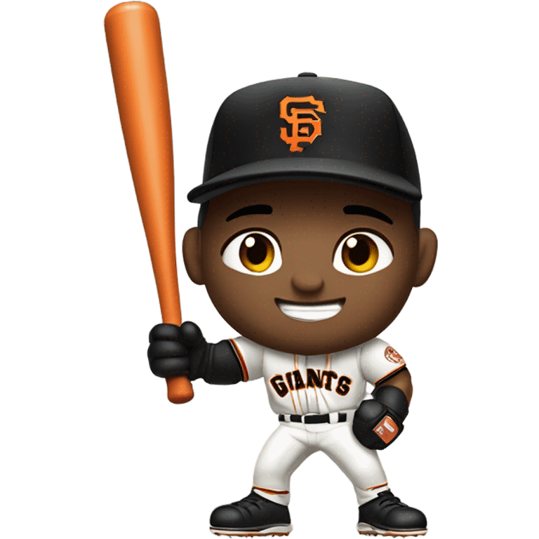 SF Giants baseball slugger  emoji