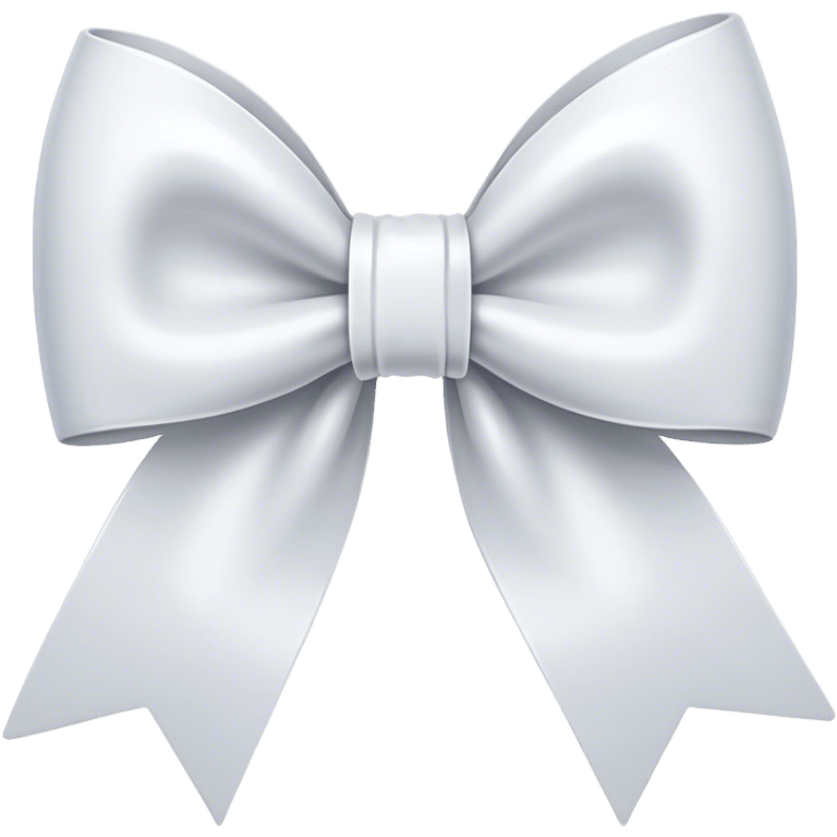 white bow emoji