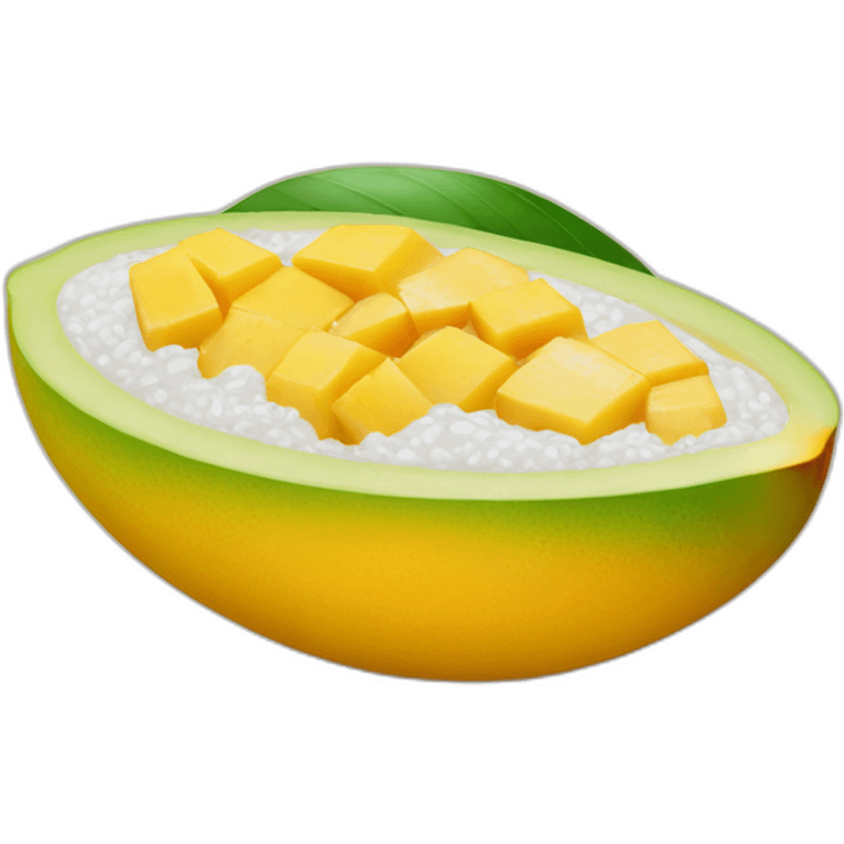 Mango sago emoji