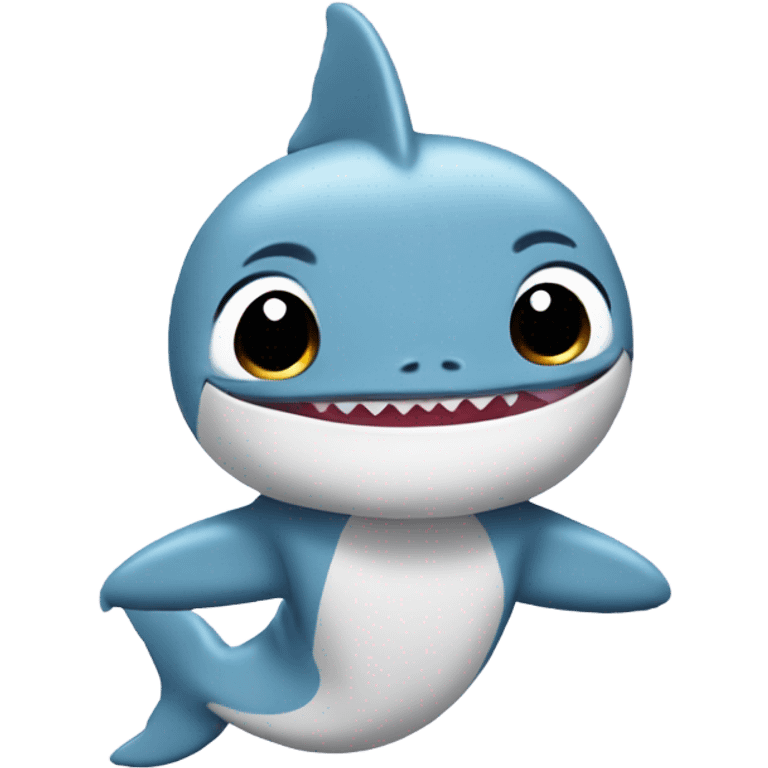 baby shark in a dolphin pyjamas  emoji