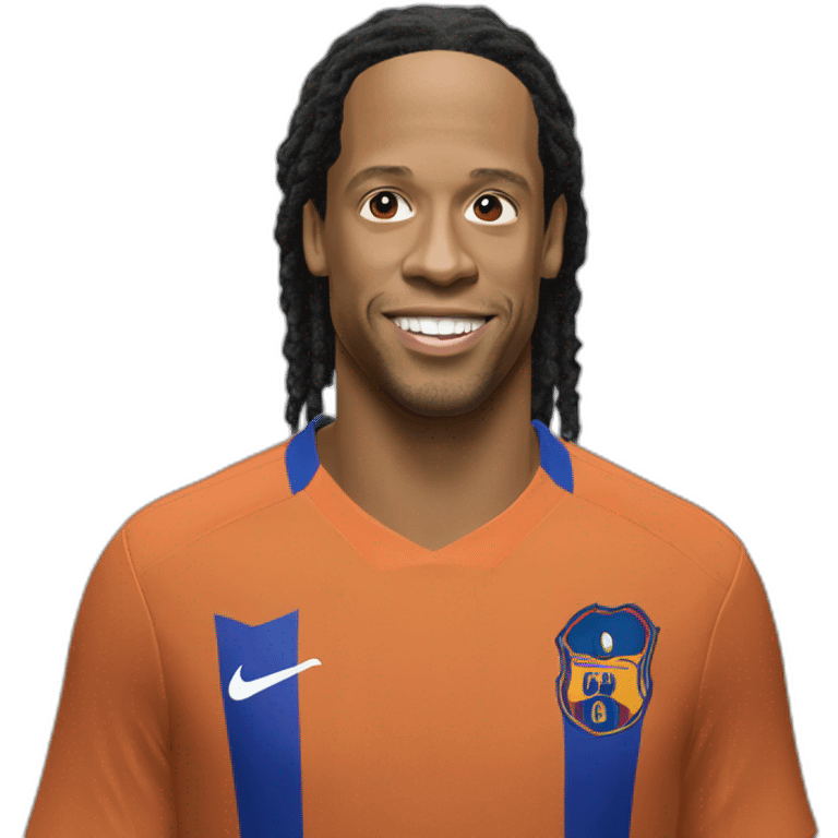 Ronaldinho ultra réaliste emoji