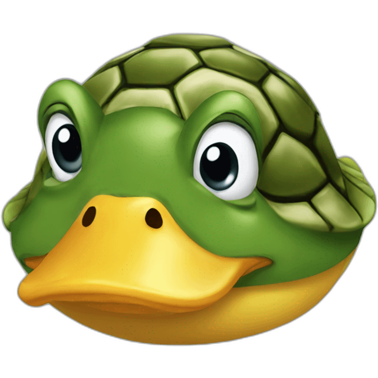 Animal duck turtle emoji