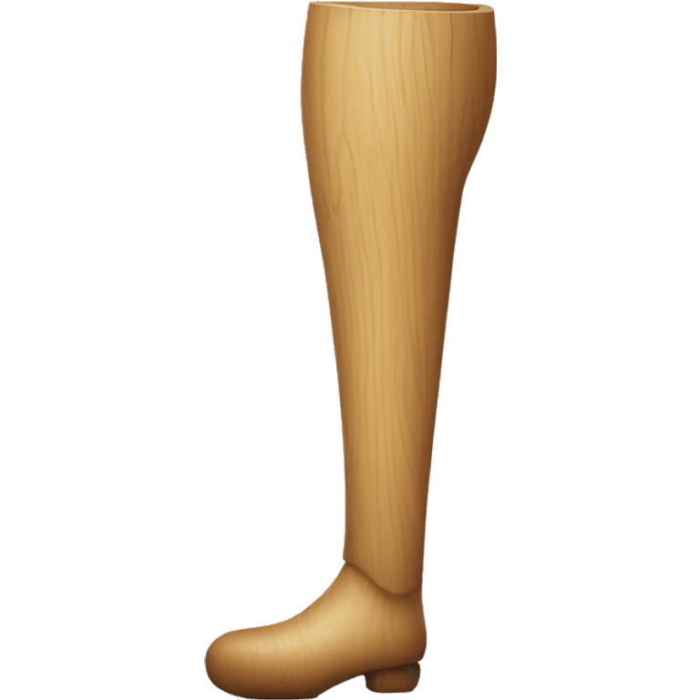 wooden leg emoji