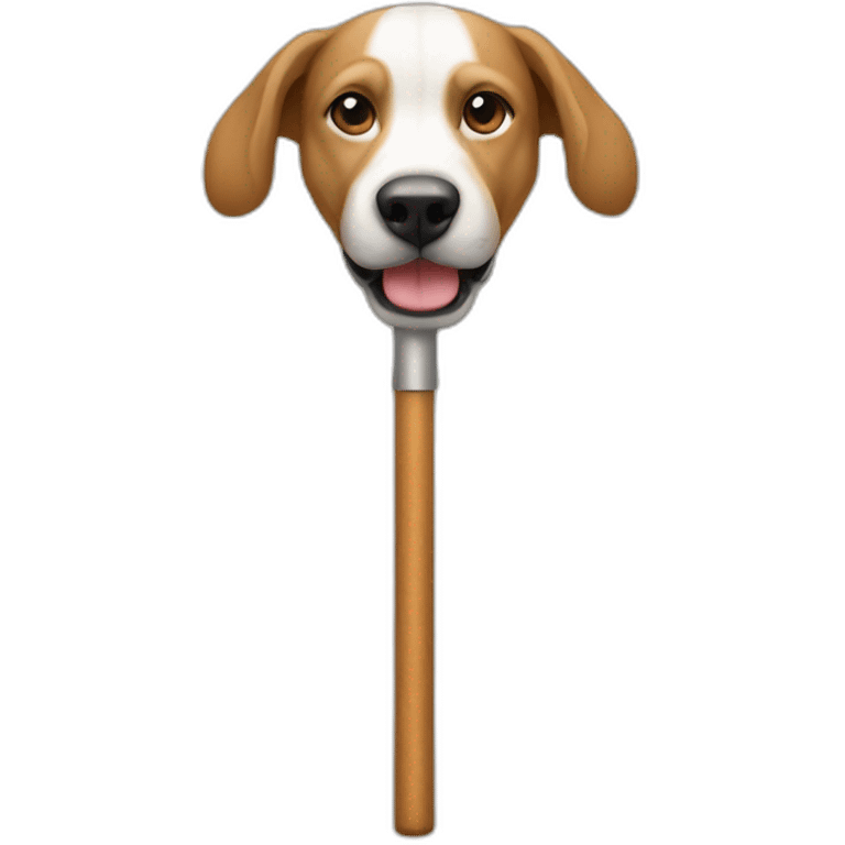 Chien Staff emoji