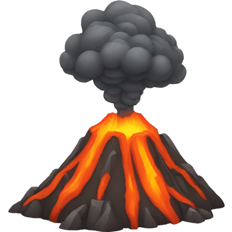 volcano emoji