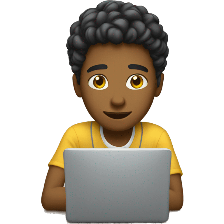 student at desk emoji