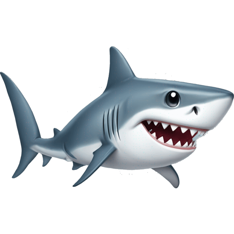 shark with clothes on emoji