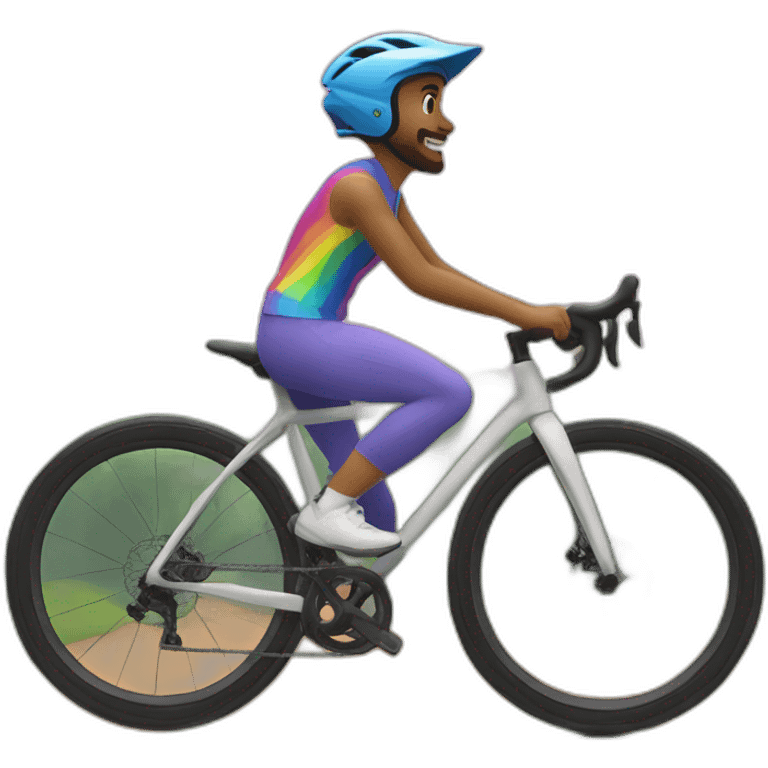 🤷🧑‍🦽🚴🛀🌈🌈🌈 emoji