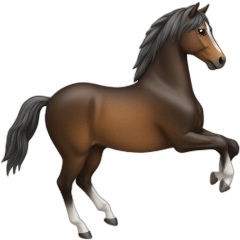 Cheval sur cheval emoji