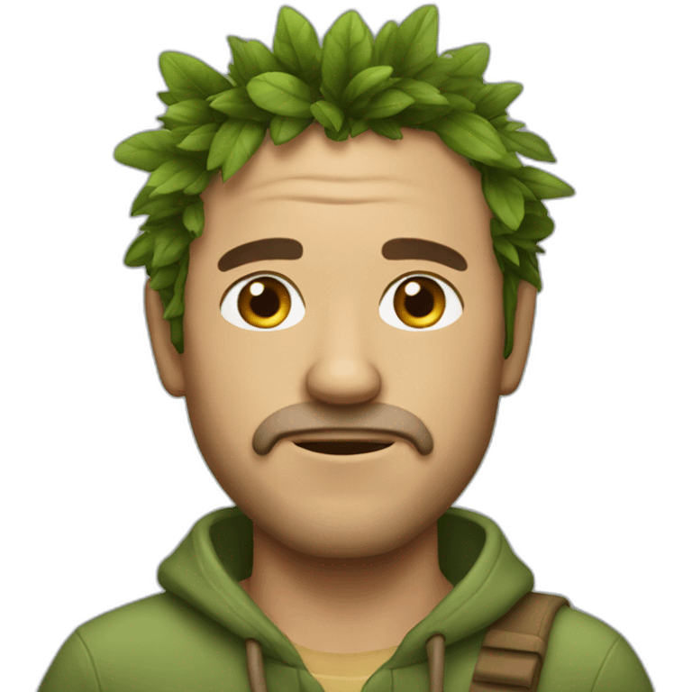 Bush Man emoji