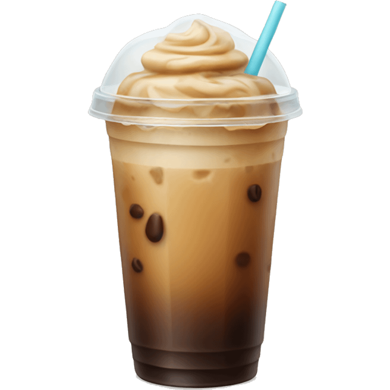 Iced coffee  emoji