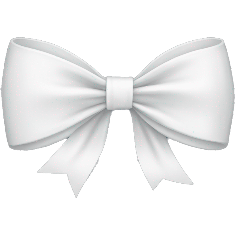 white bow emoji