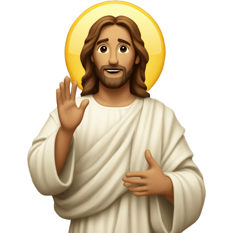 ￼ Jesus is the best emoji