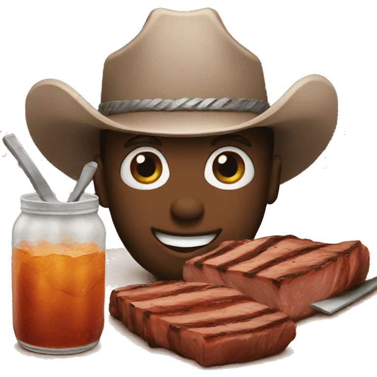 Texas barbecue  emoji