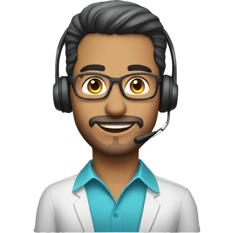 call center Saudi male agent  emoji