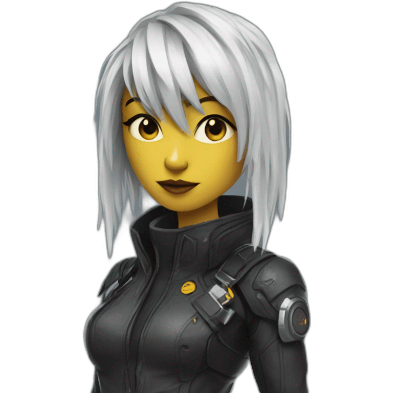 Cyberpunk rebbeca emoji