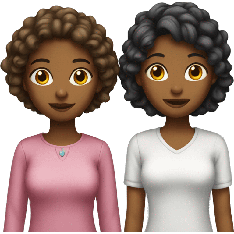 Two girls emoji