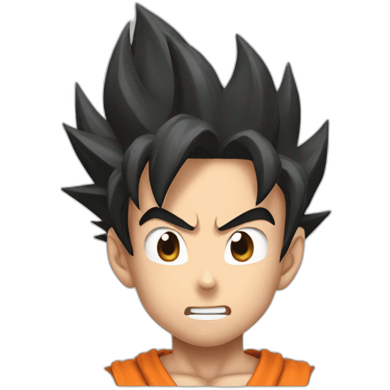 Son goku face emoji