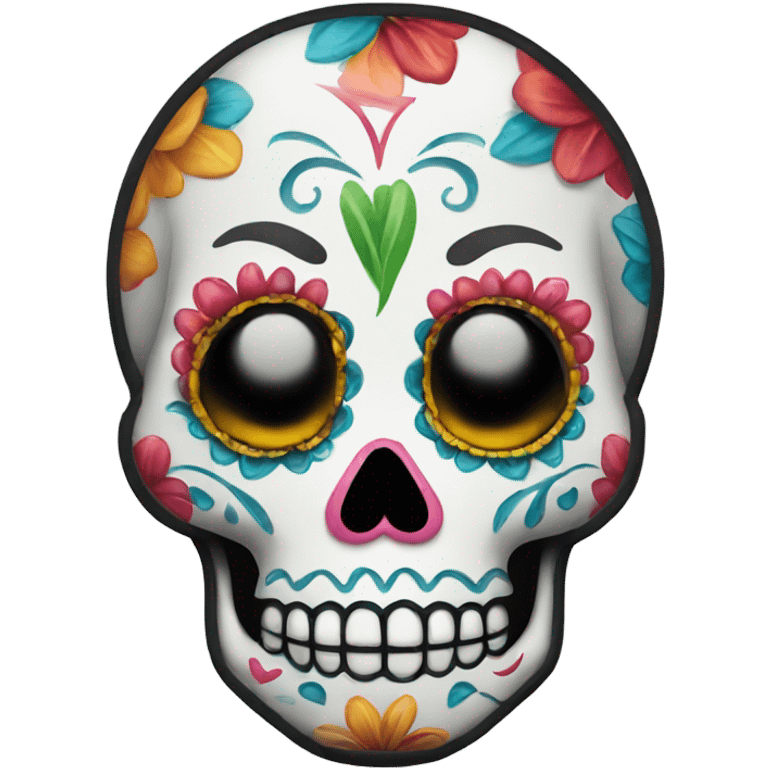 Sugar skull emoji