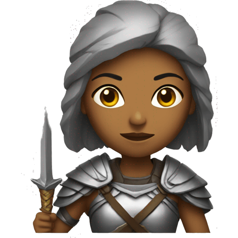 Woman warrior emoji