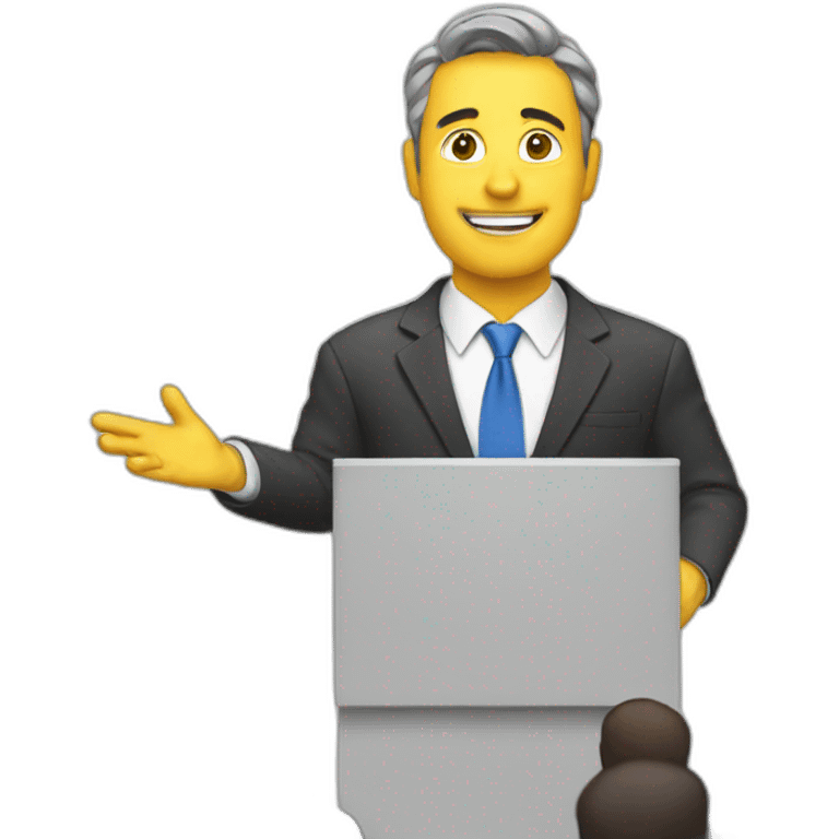 Presentation emoji