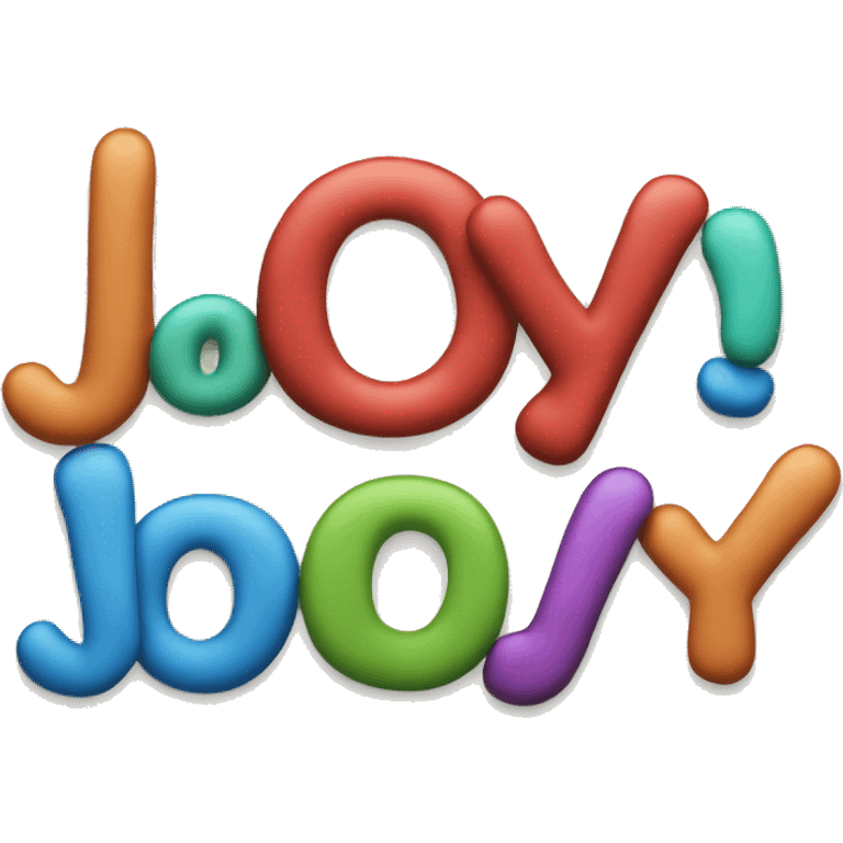 text that says "Joy!" emoji