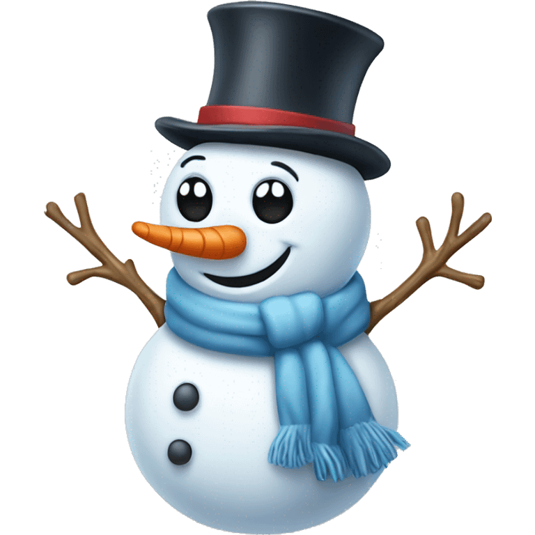 frosty the snowman emoji