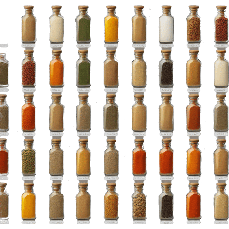 spice bottles emoji