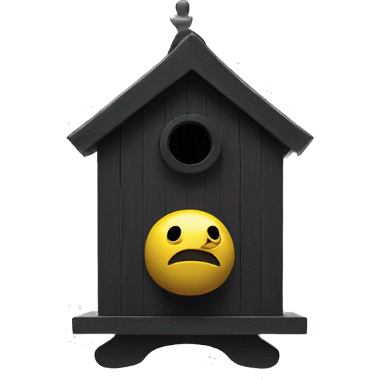 Addams car birdhouse  emoji