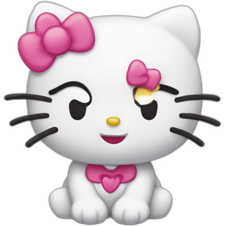 Hello kitty emoji