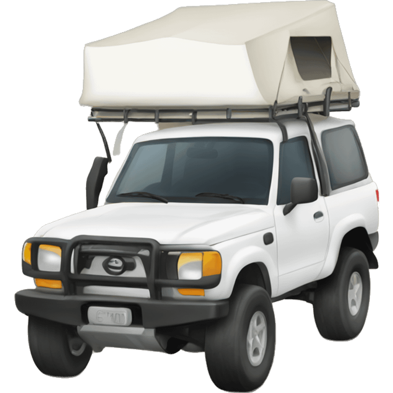 small white 4wd emoji