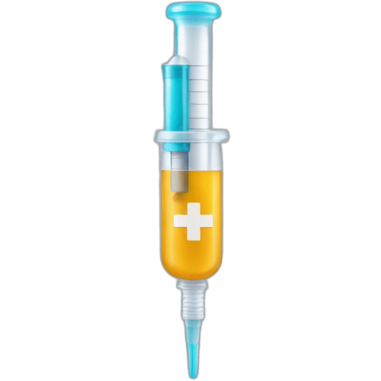 Medical syringe emoji