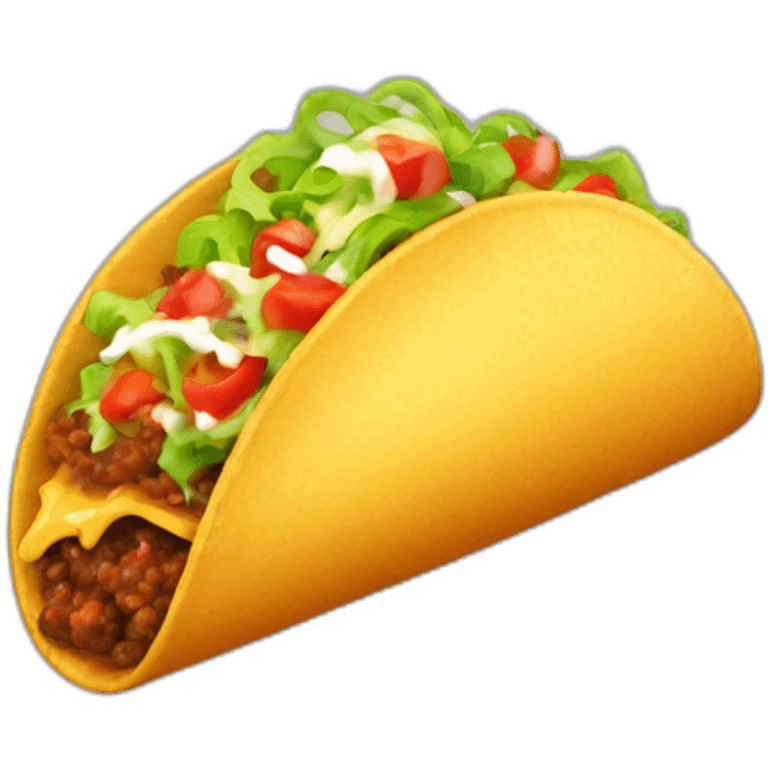 spicy hot taco emoji