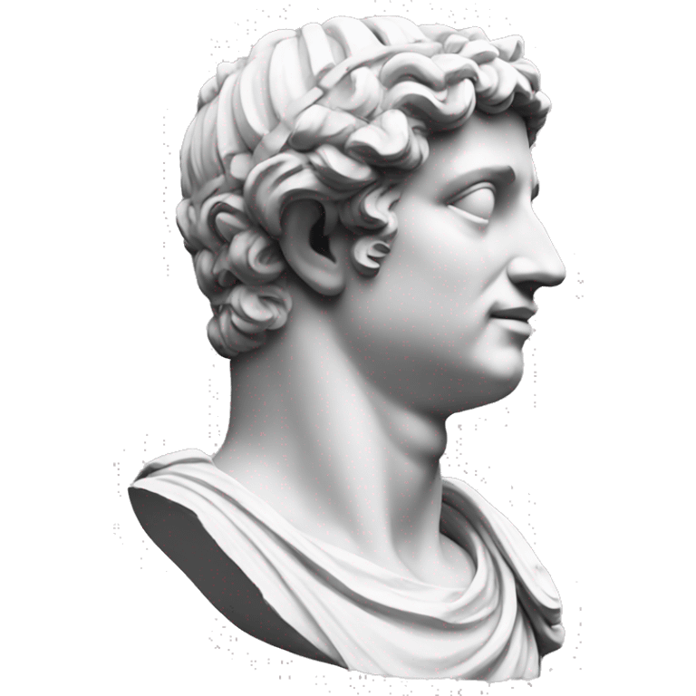 Beautifuk roman statue emoji