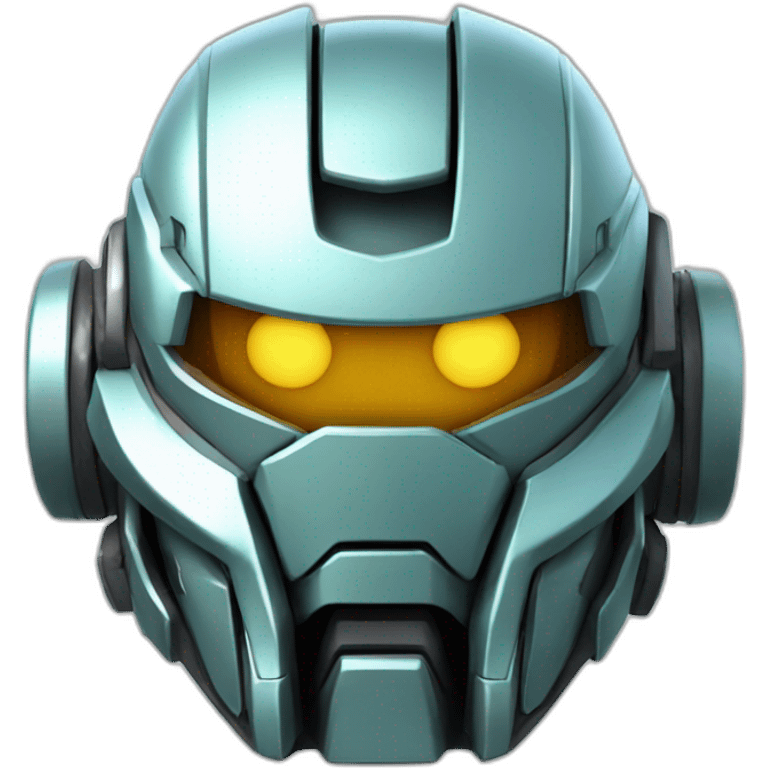 mecha storm helmet emoji