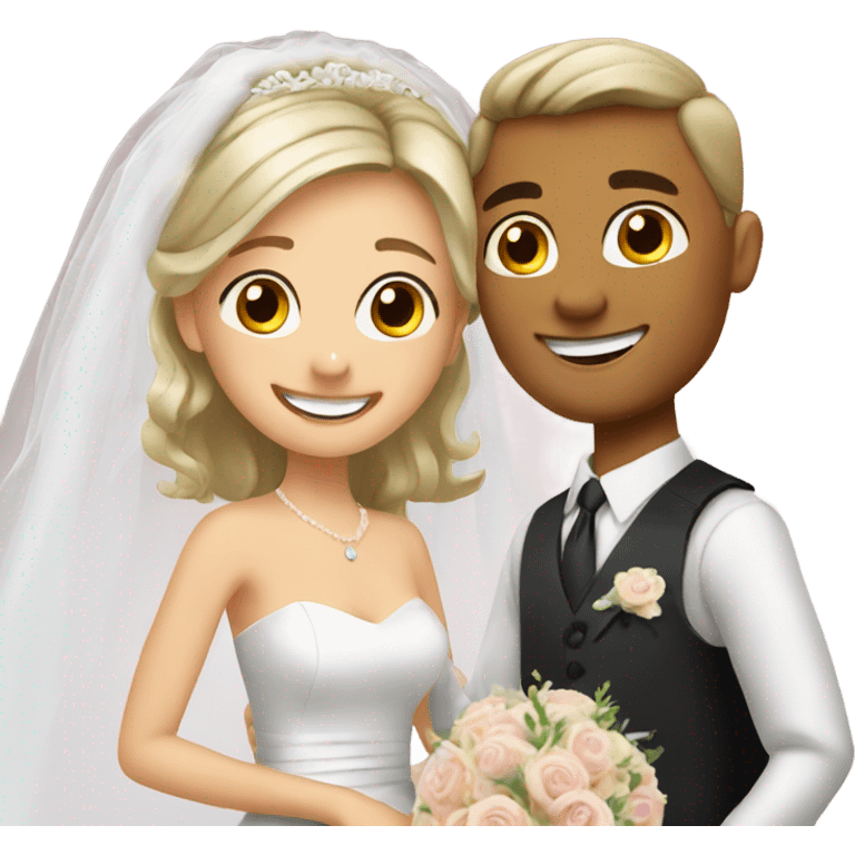 Happy wedding day emoji