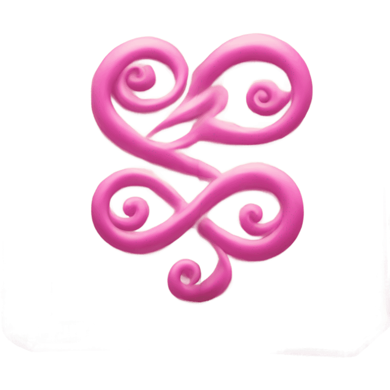 Big pink spiral Bible  emoji