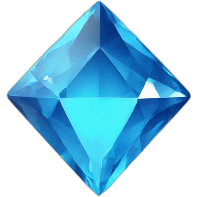 Blue diamond emoji