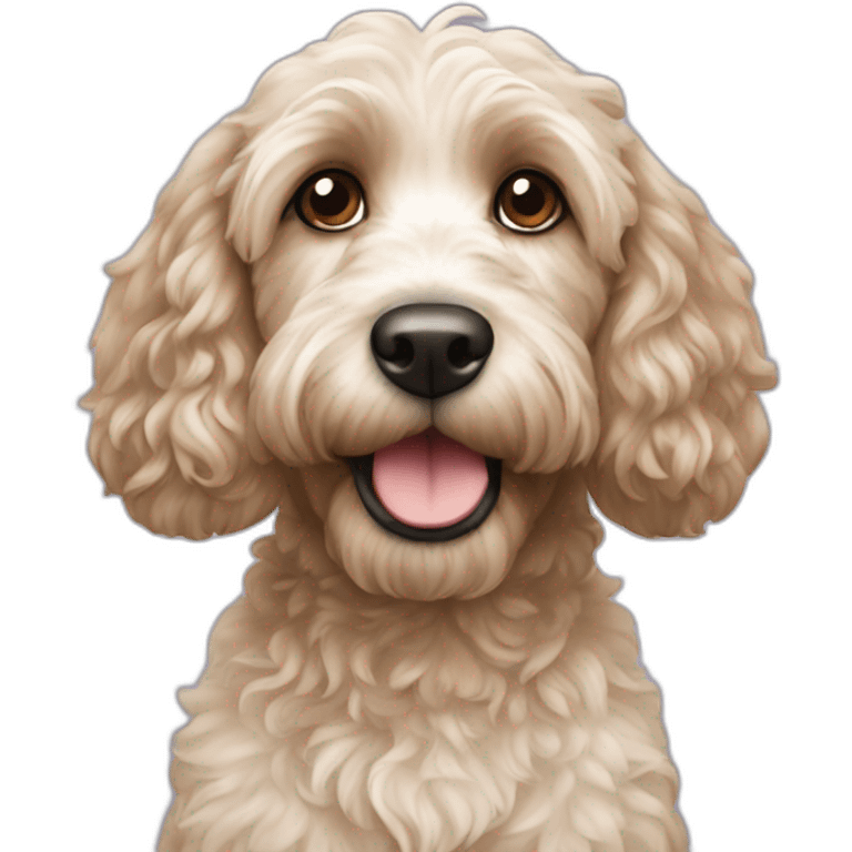 A cockapoo emoji