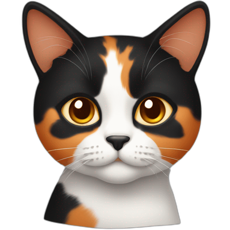 black-and-orange-calico-cat emoji