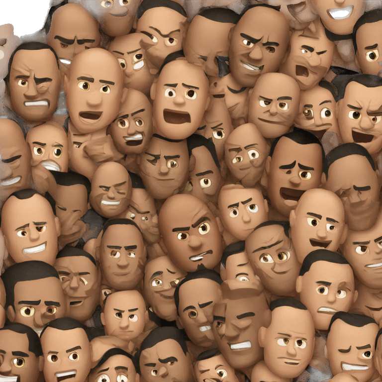 The Rock WWE emoji