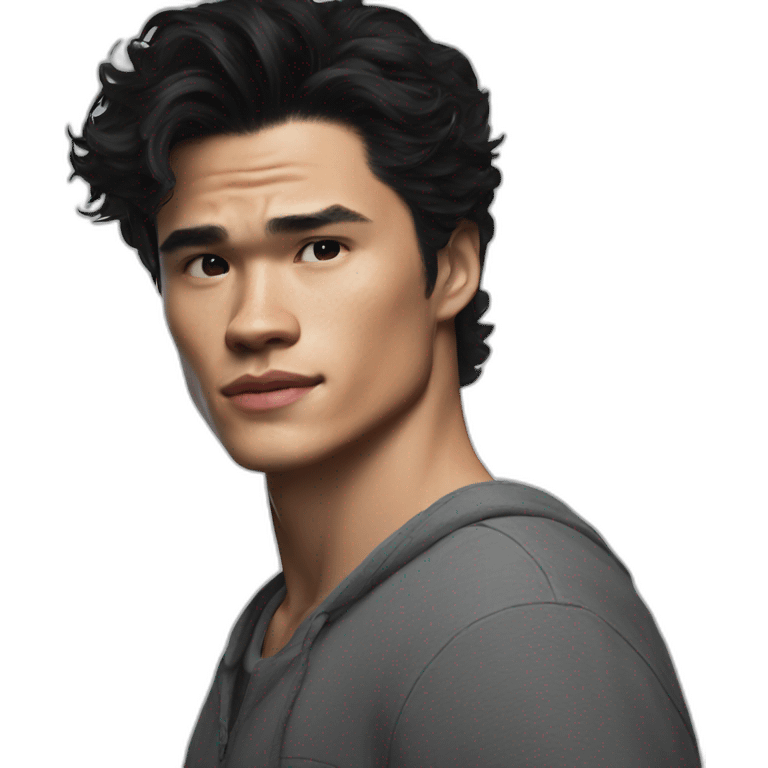 Charles Melton emoji