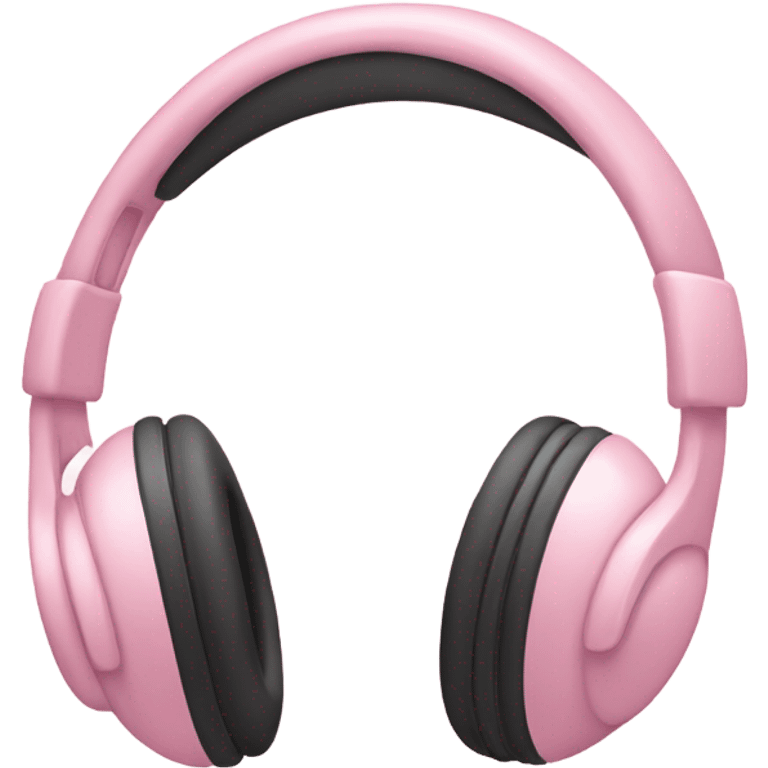 pastel pink headphone emoji