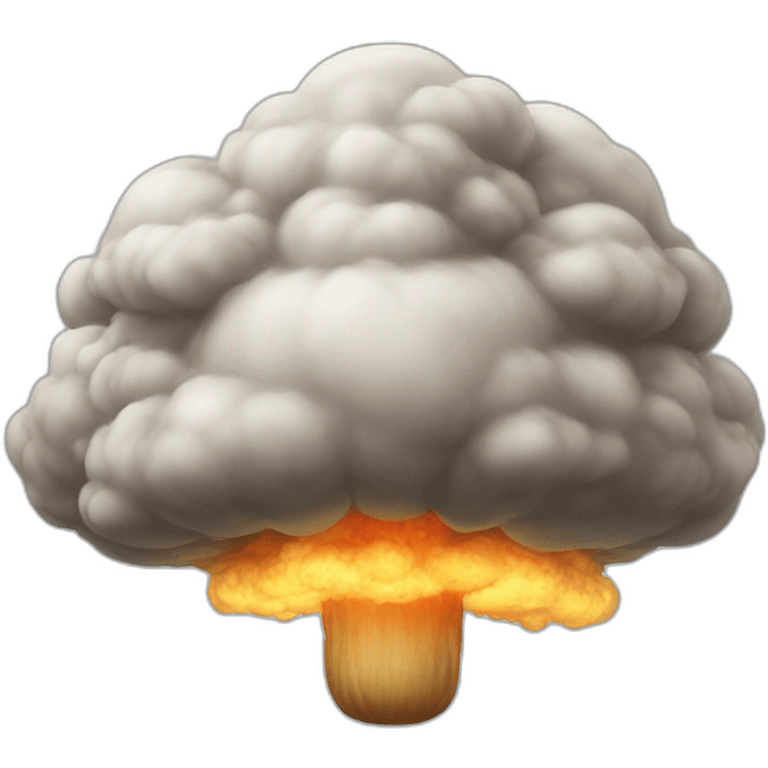 mushroom cloud emoji