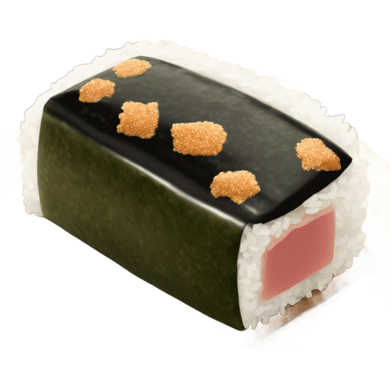 Spam musubi emoji