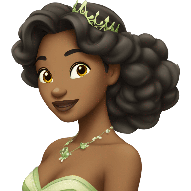 Disney Princess Tiana emoji