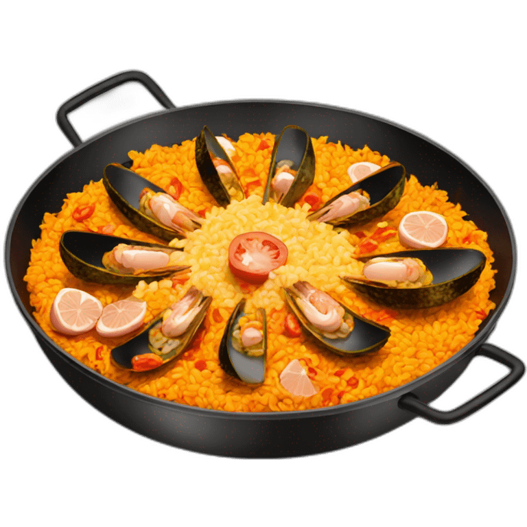 paella with chorizo emoji