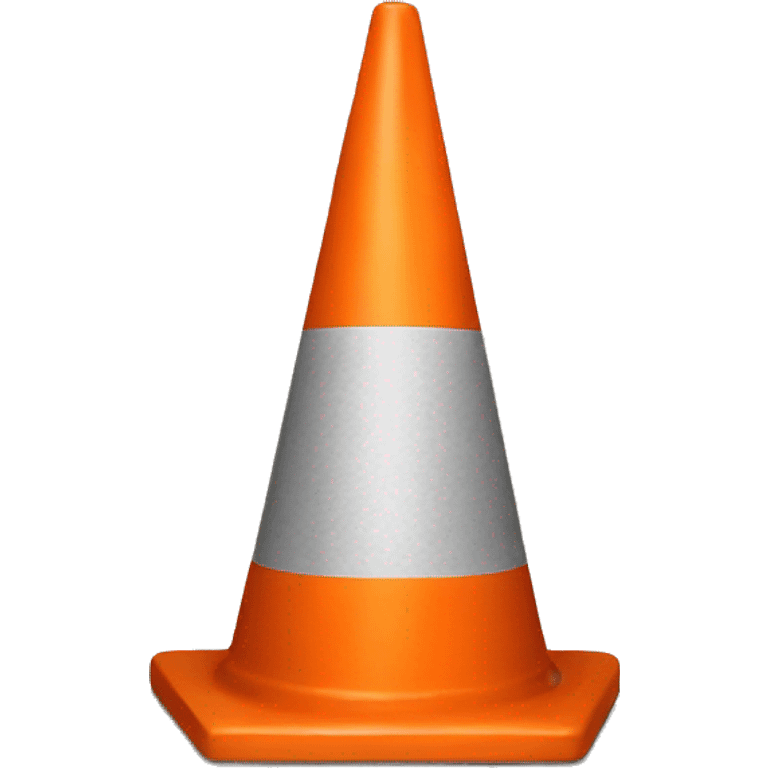 a traffic cone emoji