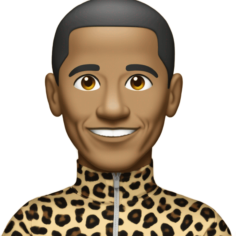 Obama Obama Obama Obama  Obama but he’s dressed in a 80s spandex leopard print workout unitard Obama Obama Obama Obama Obama short hair Obama wrinkles hair Barack Obama hope poster Obama emoji