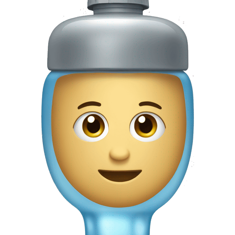 Water bottle emoji